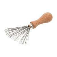 PureNature comb and hairbrush cleaner with fine metal bristles PureNature comb and hairbrush cleaner with fine metal bristles