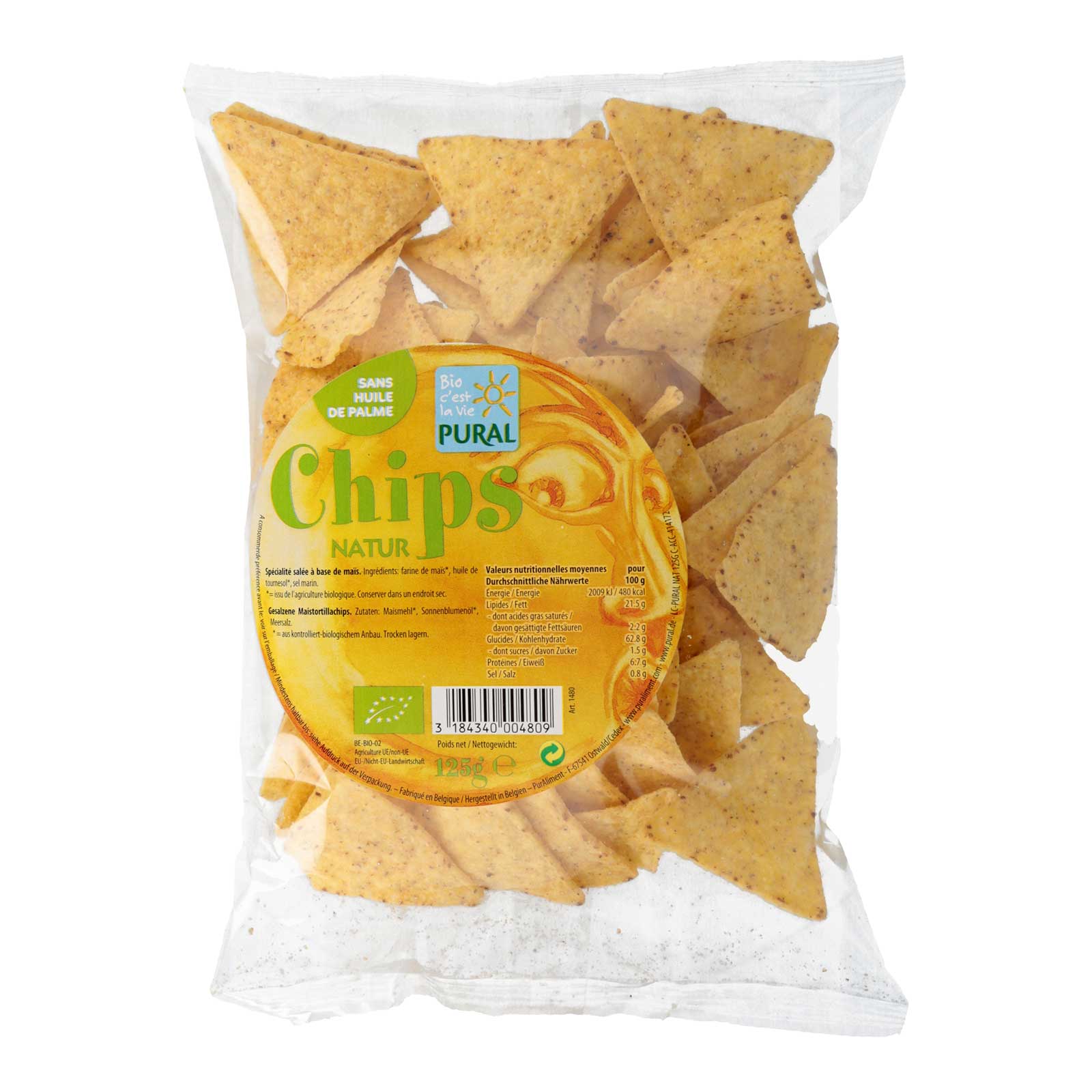 Corn Tortilla Chips Natural PureNature