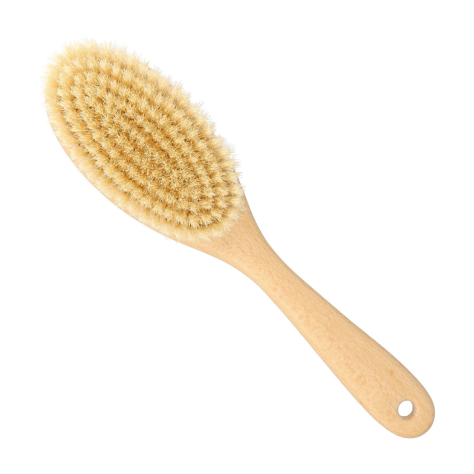 PureNature sauna brush with long handle and natural bristles PureNature