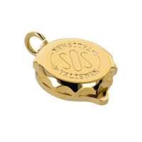 SOS Talisman Capsule Gold-plated SOS Talisman Capsule Gold-plated