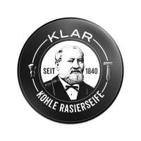 Klar shaving soap activated carbon, 110 g Klar shaving soap activated carbon, 110 g
