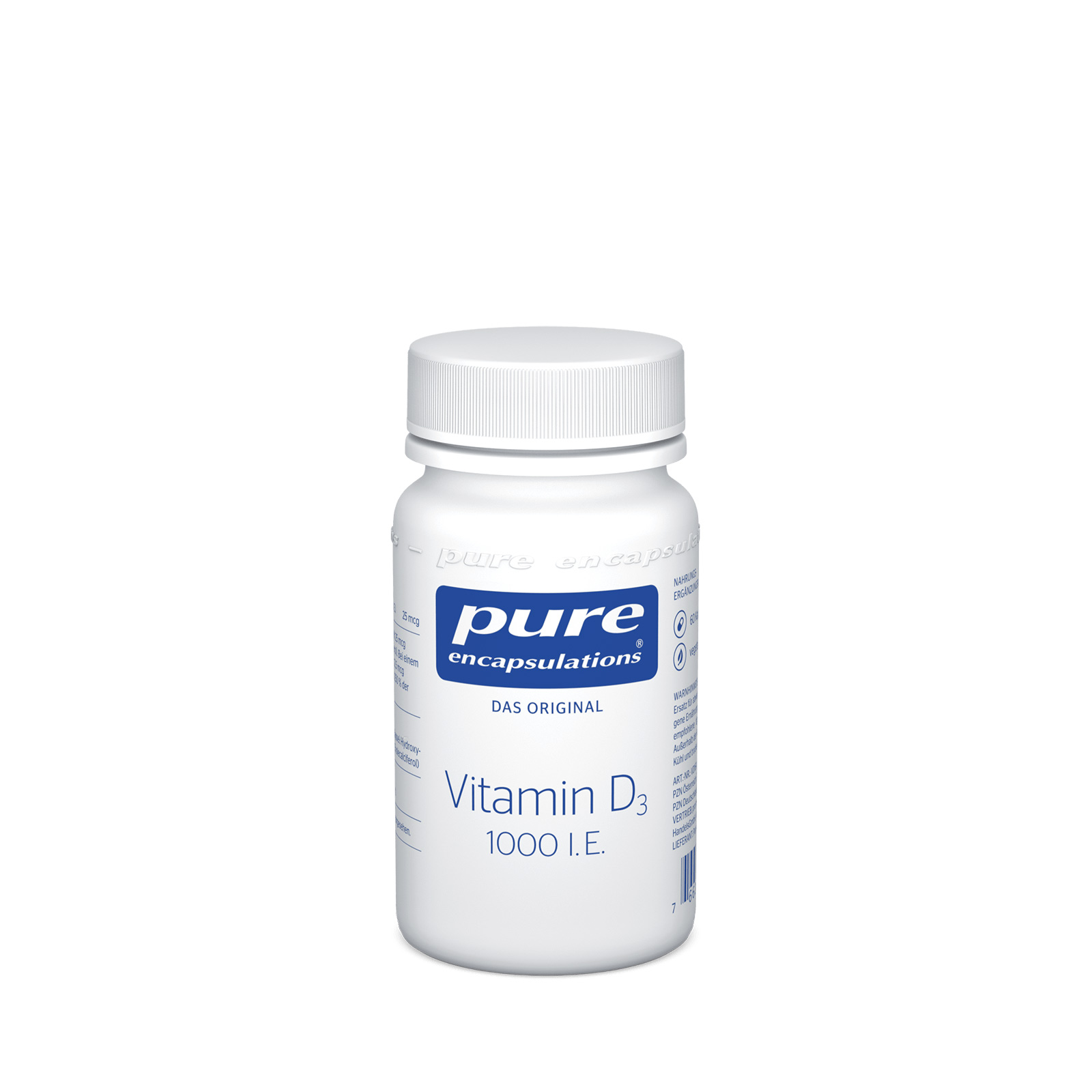 Pure Vitamin D3 by Pure Encapsulations Cholecalciferol I.E - PureNature