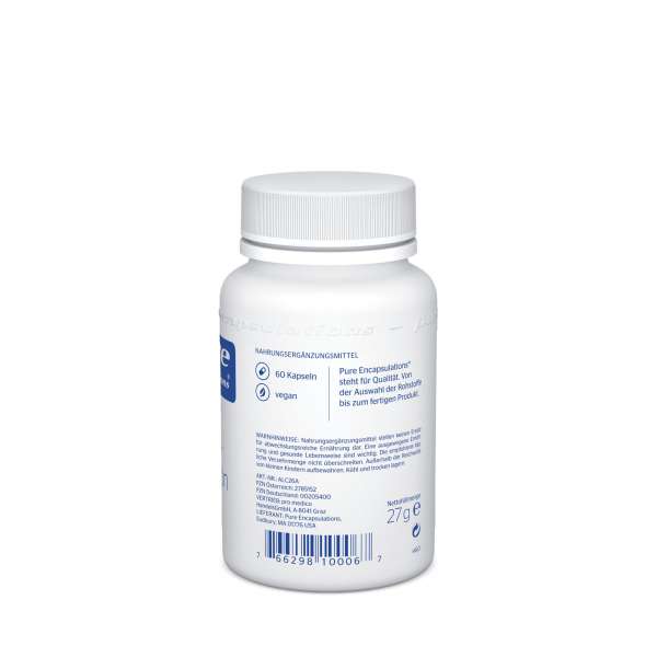 Pure Encapsulations L Acetyl Carnitine - with optimal bioavailability