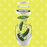 Preview: Mortier Pilon fermentation glasses with ceramic weights Preview: Mortier Pilon fermentation glasses with ceramic weights