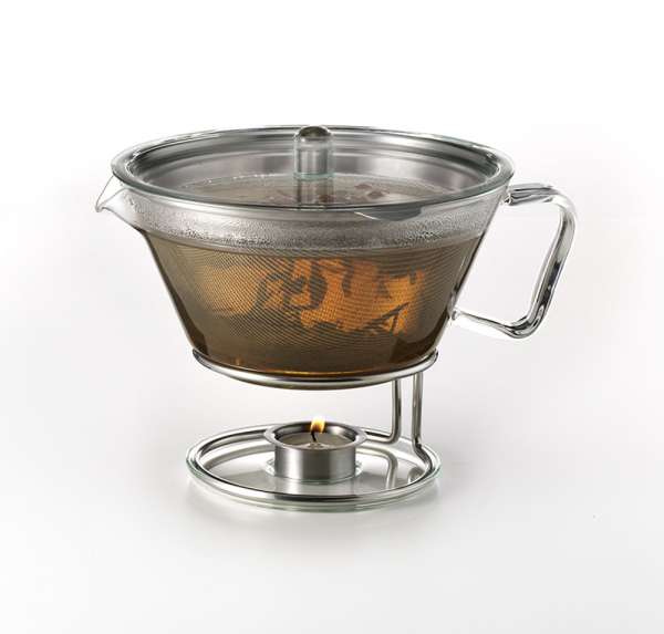 Teewarmer for Trendglas Teapot Solo, Globe with Tealight