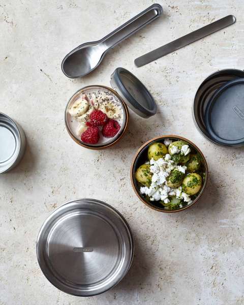 Black & Blum glass lunch bowl