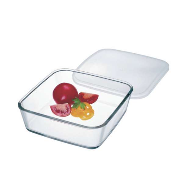 Glass storage container