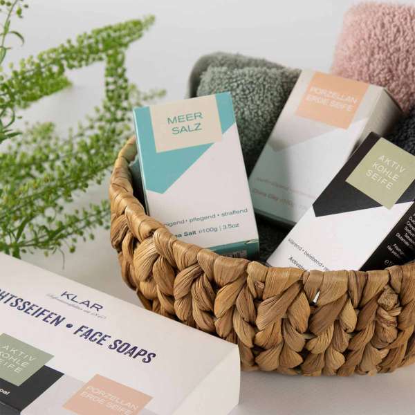 Klar soap set sensitive skin, 3x100 g