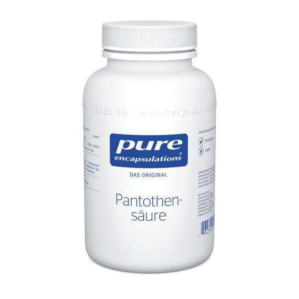 Pure Encapsulations Vitamin B5 Capsules - Pantothenic Acid 500mg Pure Encapsulations Vitamin B5 Capsules - Pantothenic Acid 500mg