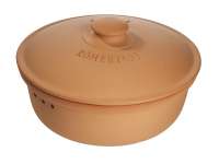 Clay Bread Crock Round (terracotta) Clay Bread Crock Round (terracotta)