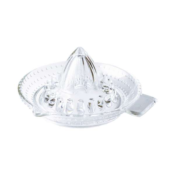 Glass lemon squeezer small to squeeze lemons and limes Glass lemon squeezer small to squeeze lemons and limes