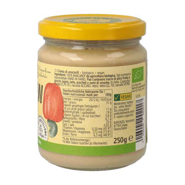 Rapunzel Cashew Nut Puree