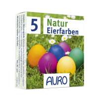Natural egg colours - egg colouring with natural colours from Auro
