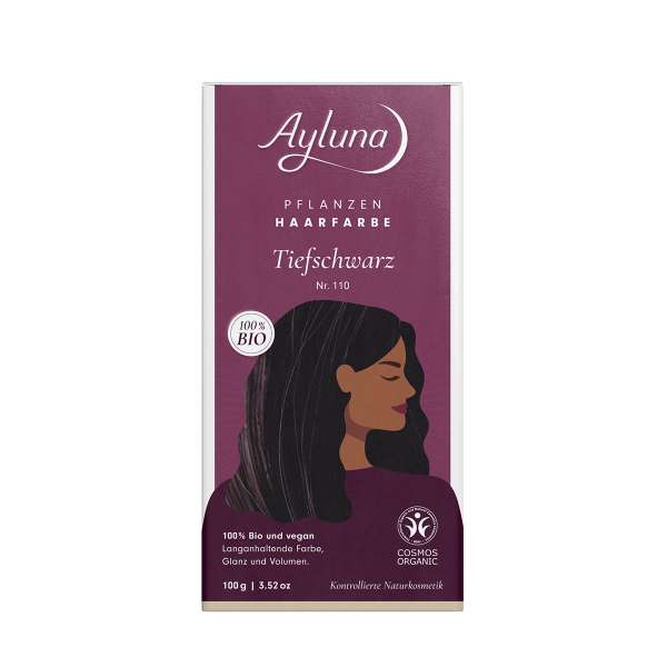 Ayluna plant hair color black - gentle, without ammonia Ayluna plant hair color black - gentle, without ammonia