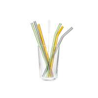 Preview: Tranquillo straw set 6 pieces, glass Preview: Tranquillo straw set 6 pieces, glass