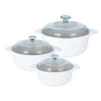 Corningware Ceramic Casserole Set (6 pcs.) Corningware Ceramic Casserole Set (6 pcs.)