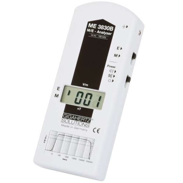 Low frequency meter ME 3830B from Gigahertz Solutions Low frequency meter ME 3830B from Gigahertz Solutions