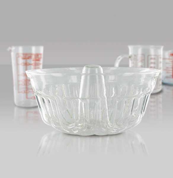 Glass Ring Cake Form (1 liter)