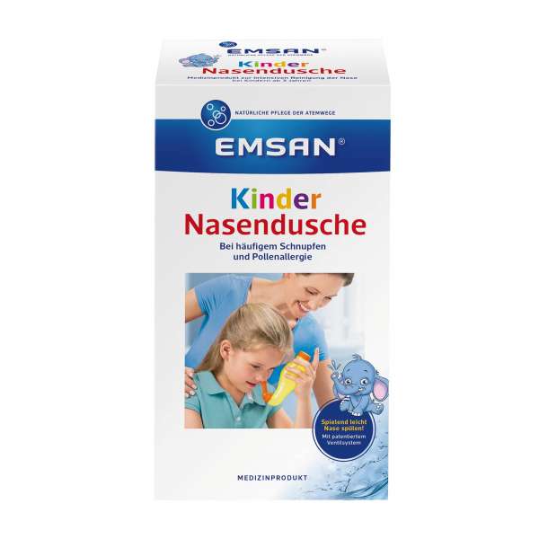 Emcur Nose Flush for Children & 10 Sachets of Mineral Salt Emcur Nose Flush for Children & 10 Sachets of Mineral Salt
