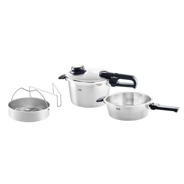 Fissler pressure cooker set 2 pcs Vitavit Premium Fissler pressure cooker set 2 pcs Vitavit Premium