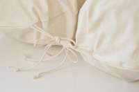 Preview: Side sleeper pillow - nursing pillow: With organic cover & kapok filling Preview: Side sleeper pillow - nursing pillow: With organic cover & kapok filling