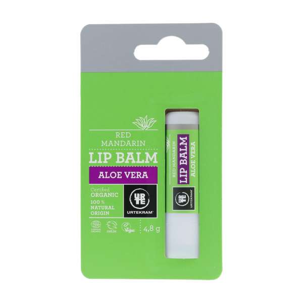 Urtekram Aloe Vera lip balm for the whole family - Organic & vegan Urtekram Aloe Vera lip balm for the whole family - Organic & vegan