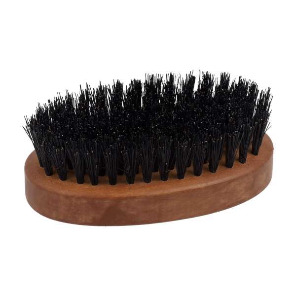 PureNature beard brush wild boar bristles with pearwood