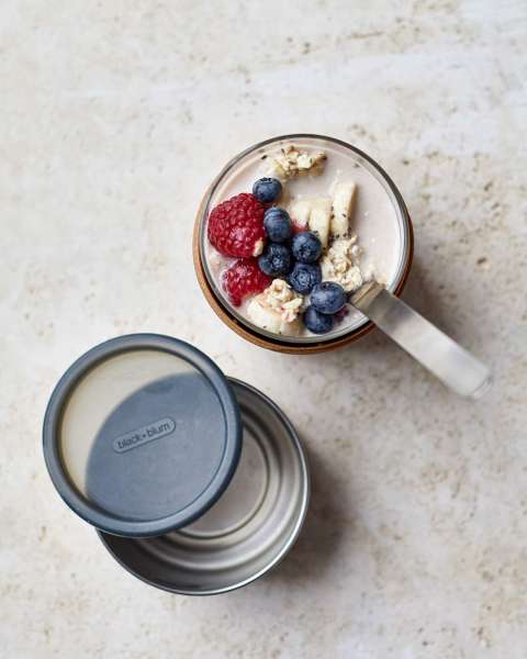 Black & Blum glass lunch bowl