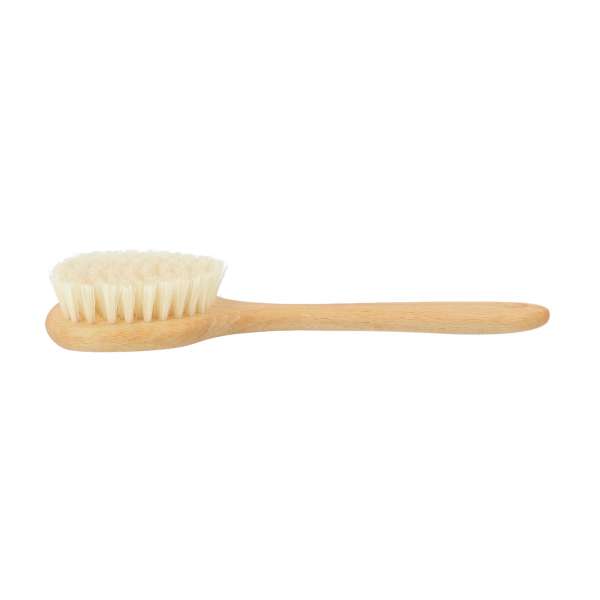 PureNature sauna brush with massage brush natural bristles
