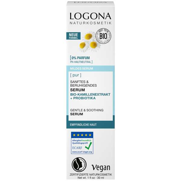 Logona Pure Moisturizing Serum Probiotics, 30 ml Logona Pure Moisturizing Serum Probiotics, 30 ml