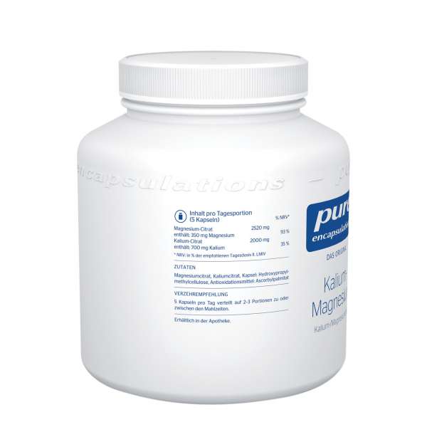 Pure Encapsulations Potassium Magnesium Citrate - Suitable for allergy sufferers