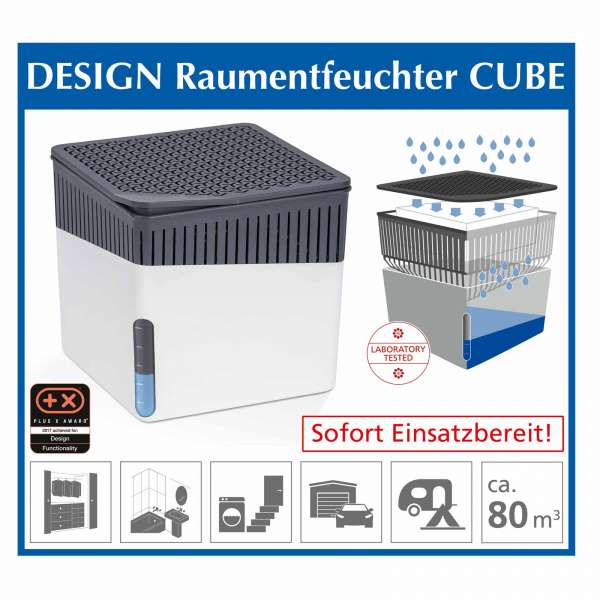 Room dehumidifier without electricity-Cube 1 kg,environmentally friendly design
