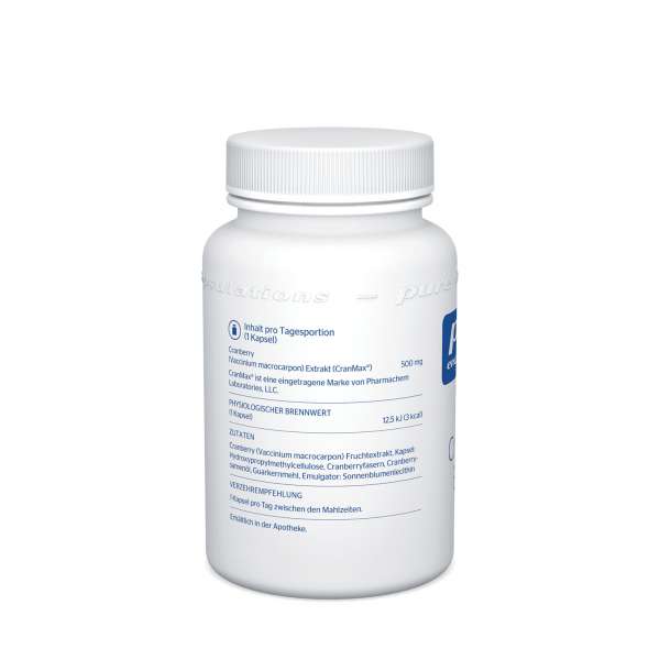 Pure Encapsulations Cranberry Capsules high dosage - 500mg Extract