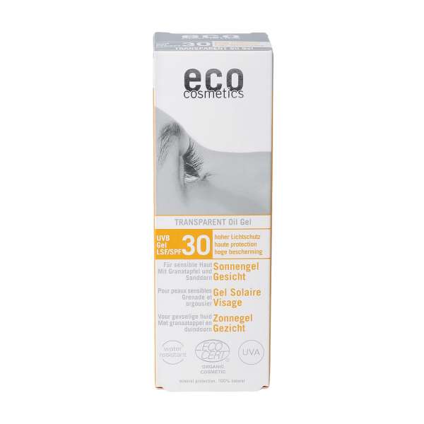 Eco Facial Sun Gel SPF 30 oil gel – mineral based sunscreen Eco Facial Sun Gel SPF 30 oil gel – mineral based sunscreen