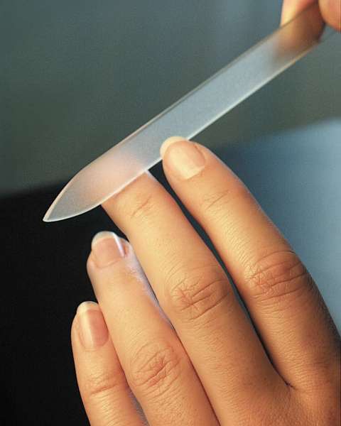 Nail File Made Of Tempered Glass