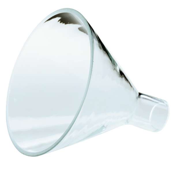 Glass Funnel 60° Angle (wide shaft) Glass Funnel 60° Angle (wide shaft)