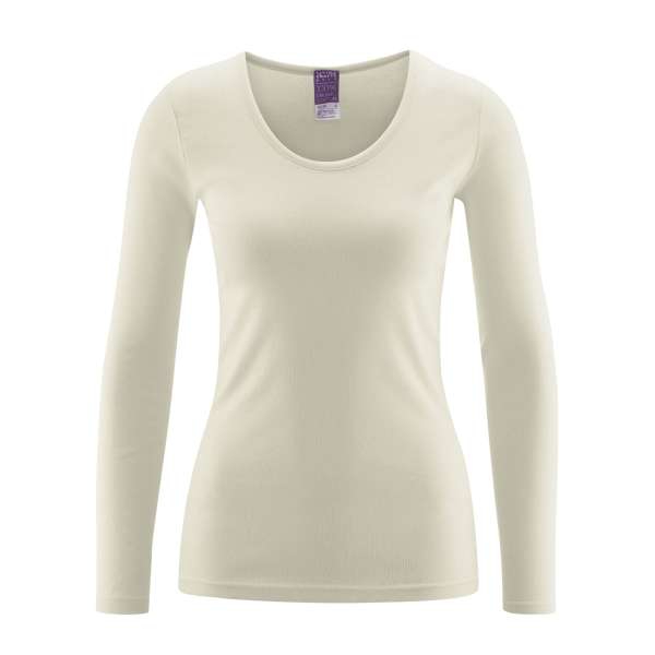 Living Crafts Johanna Women’s Organic Cotton Long-Sleeve Vest Living Crafts Johanna Women’s Organic Cotton Long-Sleeve Vest