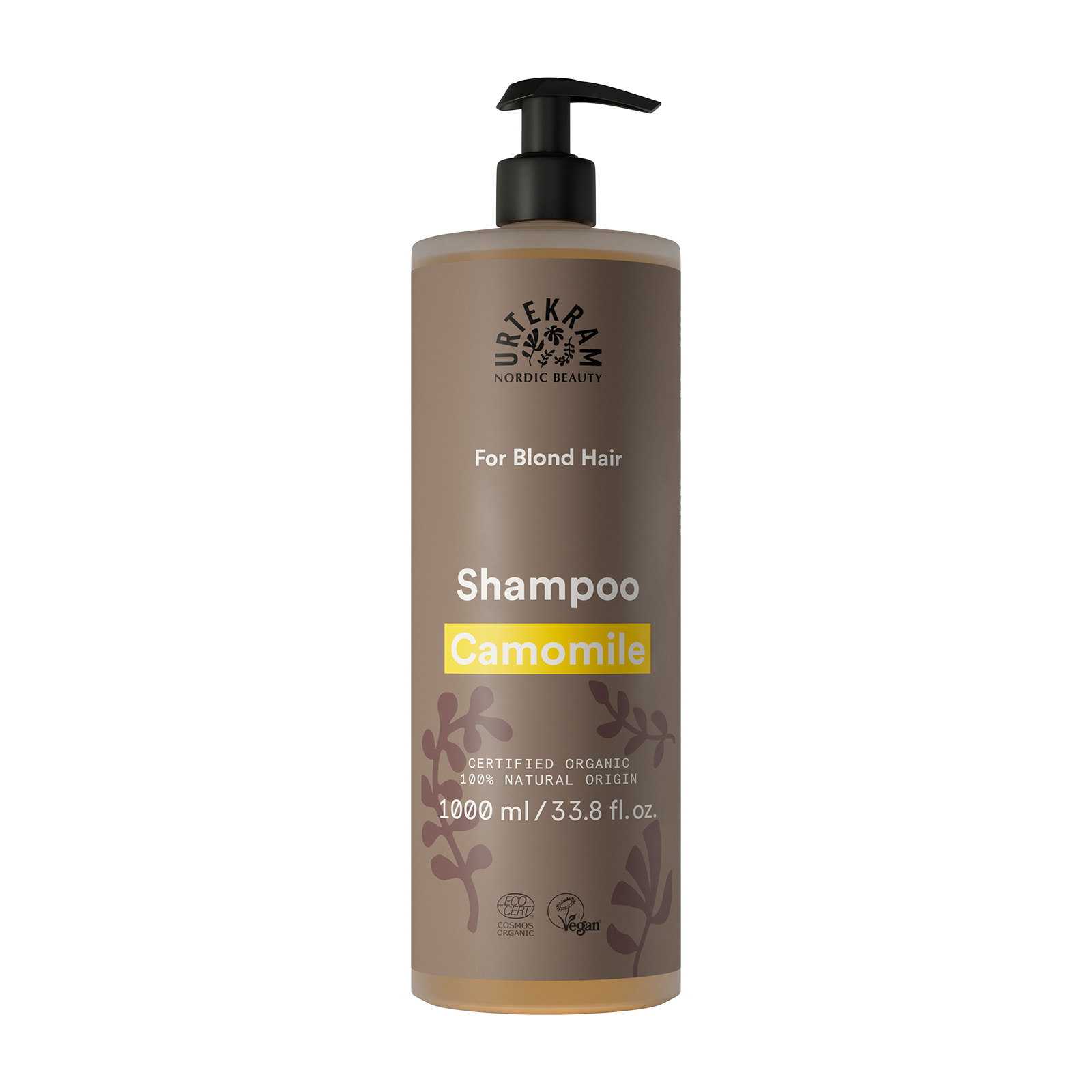 Kontinent Incubus miljø Urtekram shampoo for blonde hair with wild chamomile - without silicones -  PureNature