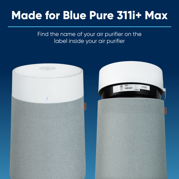 Blueair Blue Pure 311i+ Max AllergenBlock Replacement Filter with Carbon