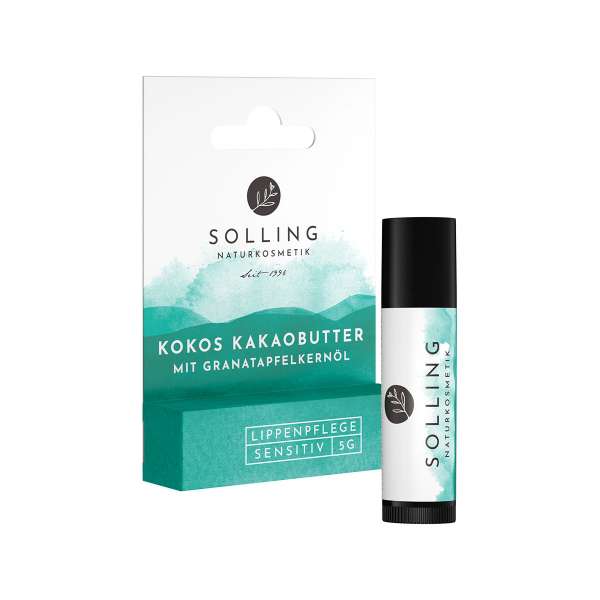 coconut oil lip balm from Solling Naturkosmetik coconut oil lip balm from Solling Naturkosmetik