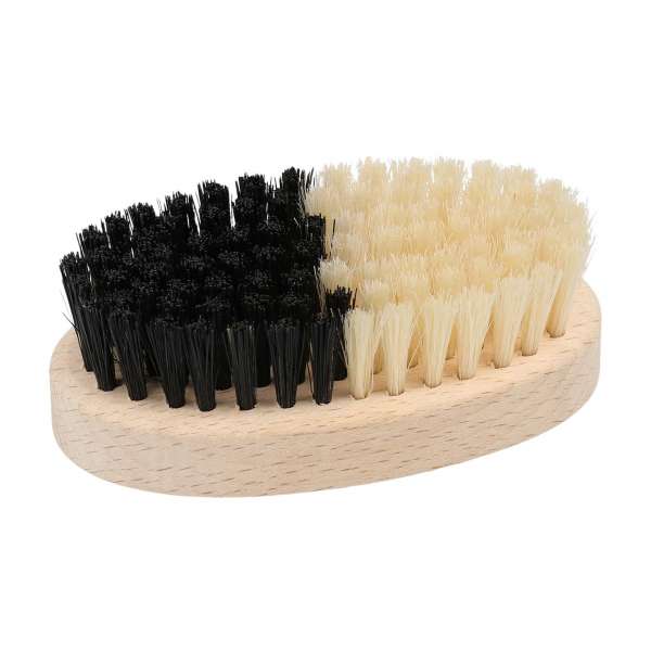 PureNature beechwood fruit brush with soft and hard bristles