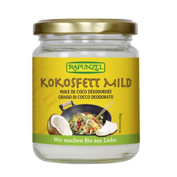 Rapunzel Coconut Shortening in Glass Rapunzel Coconut Shortening in Glass