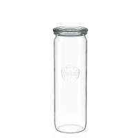 WECK 550 ml Cylinder Jars with Glass Lids – Set of 6