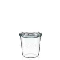 WECK 500 ml Mold Jars with Glass Lids – Set of 6