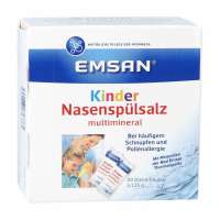 Emsan Mineral Nasal Saline Rinse for Children - 20 Sachets Emsan Mineral Nasal Saline Rinse for Children - 20 Sachets