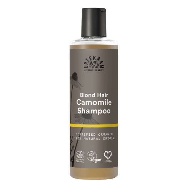 Urtekram shampoo for blonde hair with wild chamomile - without silicones Urtekram shampoo for blonde hair with wild chamomile - without silicones