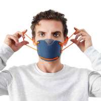 Preview: BANALE Pollution Face Mask with Activated Carbon Filter Preview: BANALE Pollution Face Mask with Activated Carbon Filter