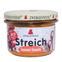 Spread dwarf meadow sun tomato - organic certified and vegan Spread dwarf meadow sun tomato - organic certified and vegan