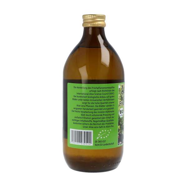 Aloe Vera Juice (certified organic)