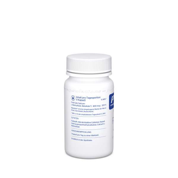 PureEncapsulations Folic acid Metafolin with bioactive folate 400 mcg